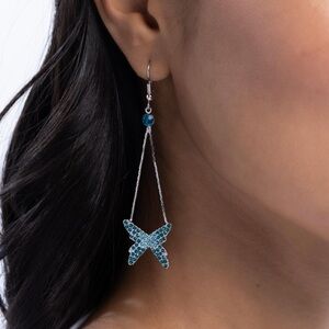 Blue Butterfly Earrings